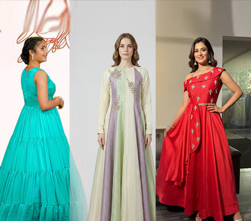 From Festive to Casual Long Frocks from IBAA Creations to Elevate Your Ethnic Wardrobe