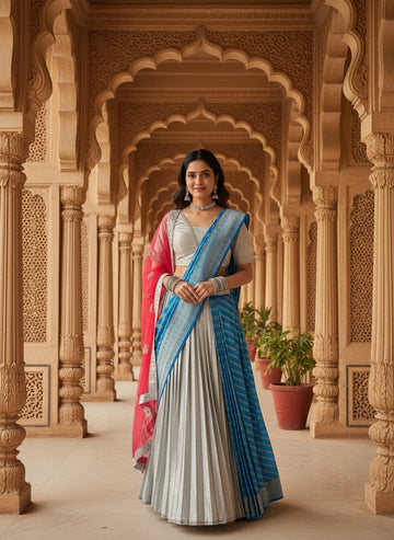 Sanskriti - Handcrafted Ethnic Lehenga Set