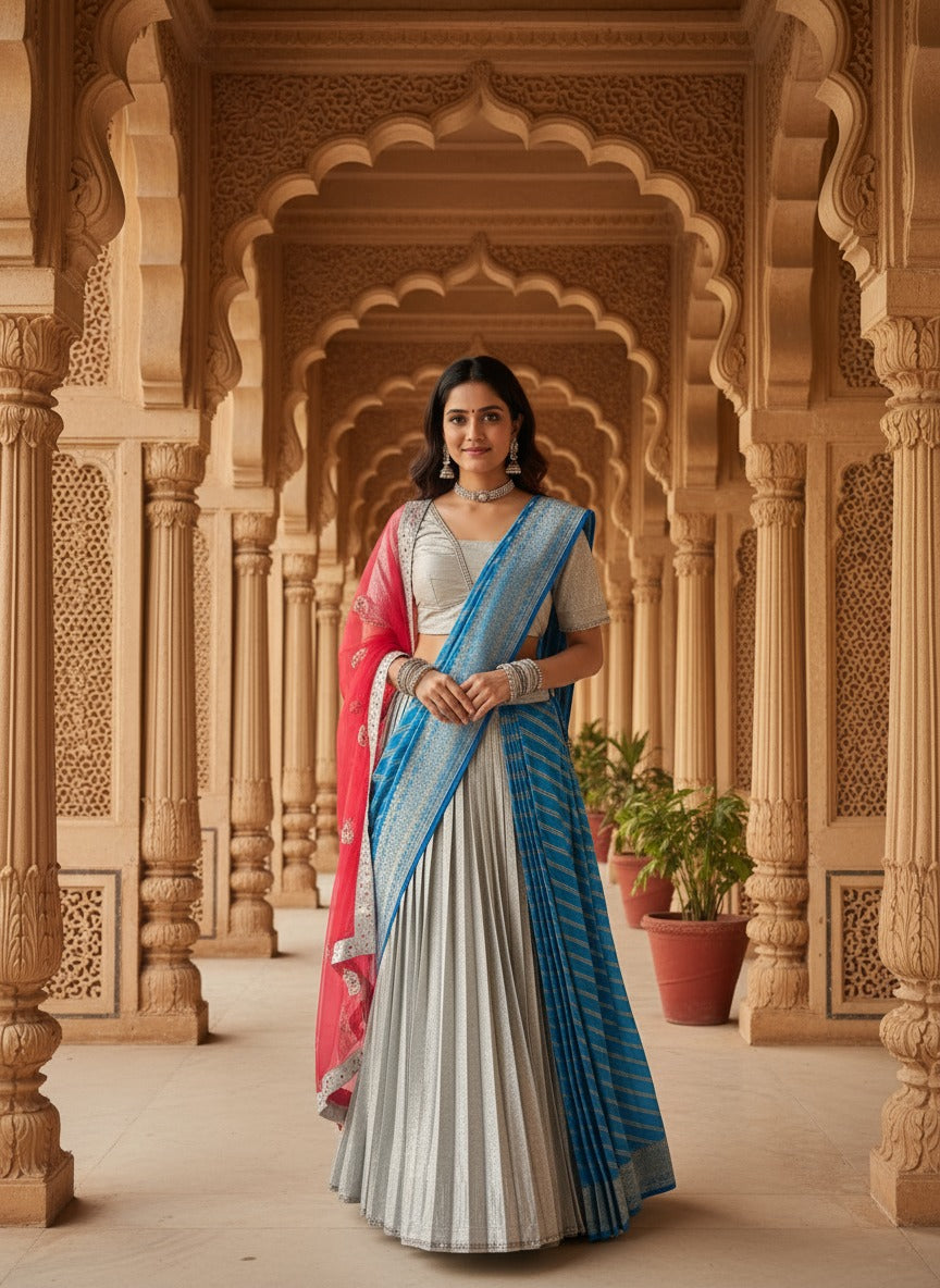 Sanskriti - Handcrafted Ethnic Lehenga Set