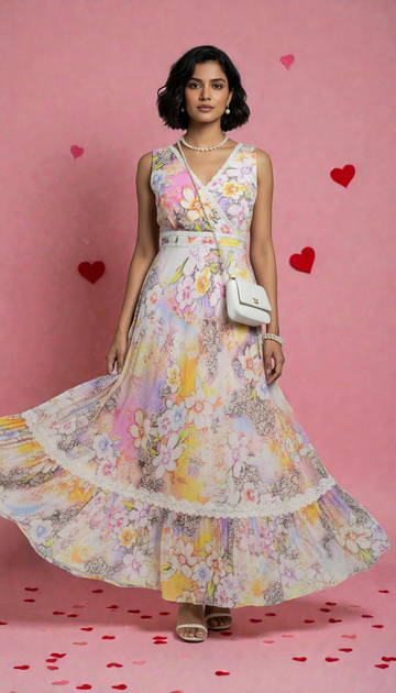 Floral Breeze - Maxi Dress