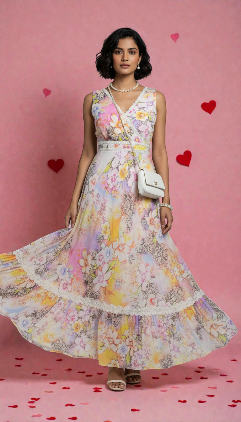 Floral Breeze - Maxi Dress