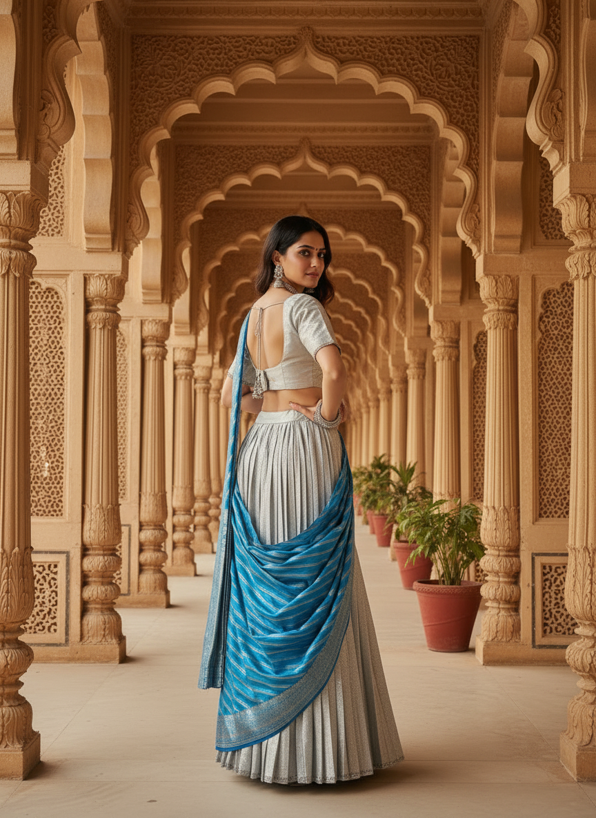 Sanskriti - Handcrafted Ethnic Lehenga Set