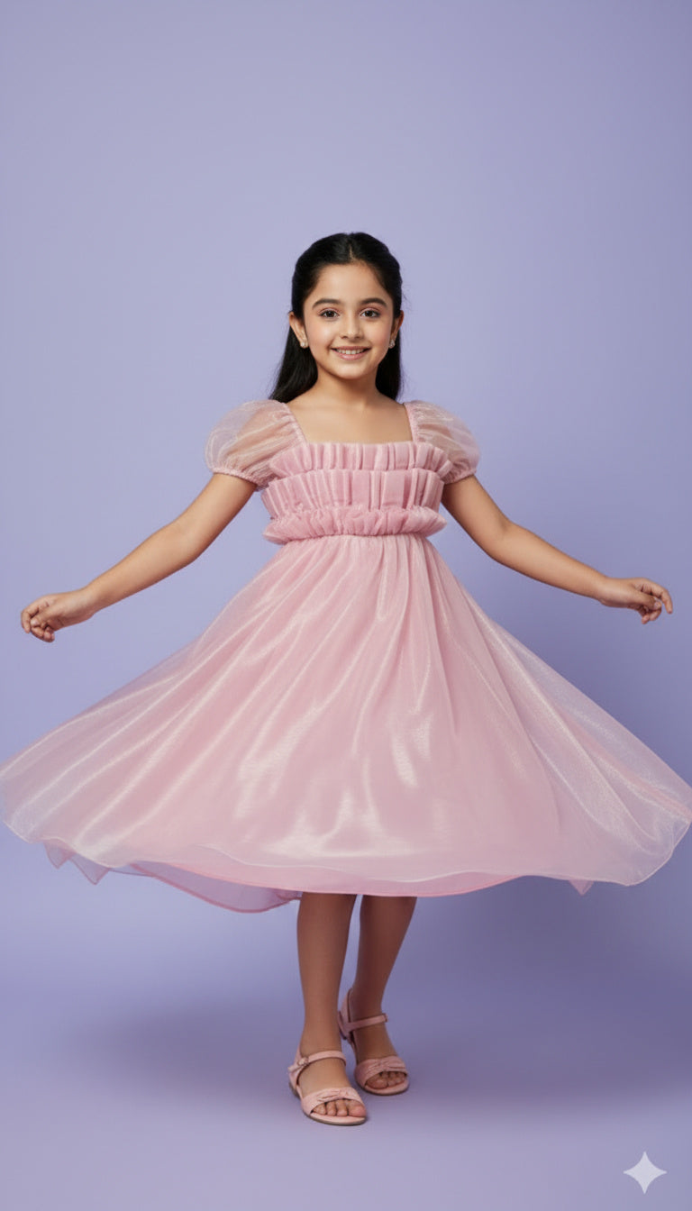 Swapnali - ruffled gown for girls
