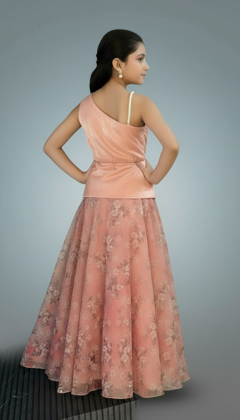 Floralika - Printed Floral longfrock