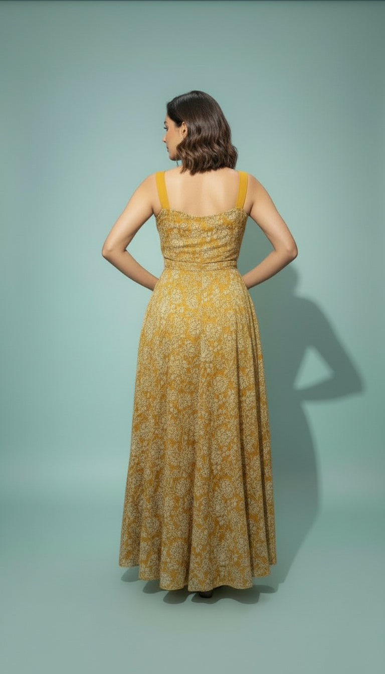 Roshni Floral Overlay Palazzo Set