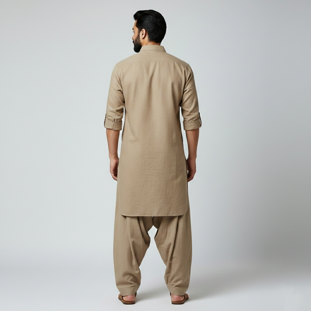 Sultan Sher-Pathani Dhoti Set for Men | Eid Special Outfit