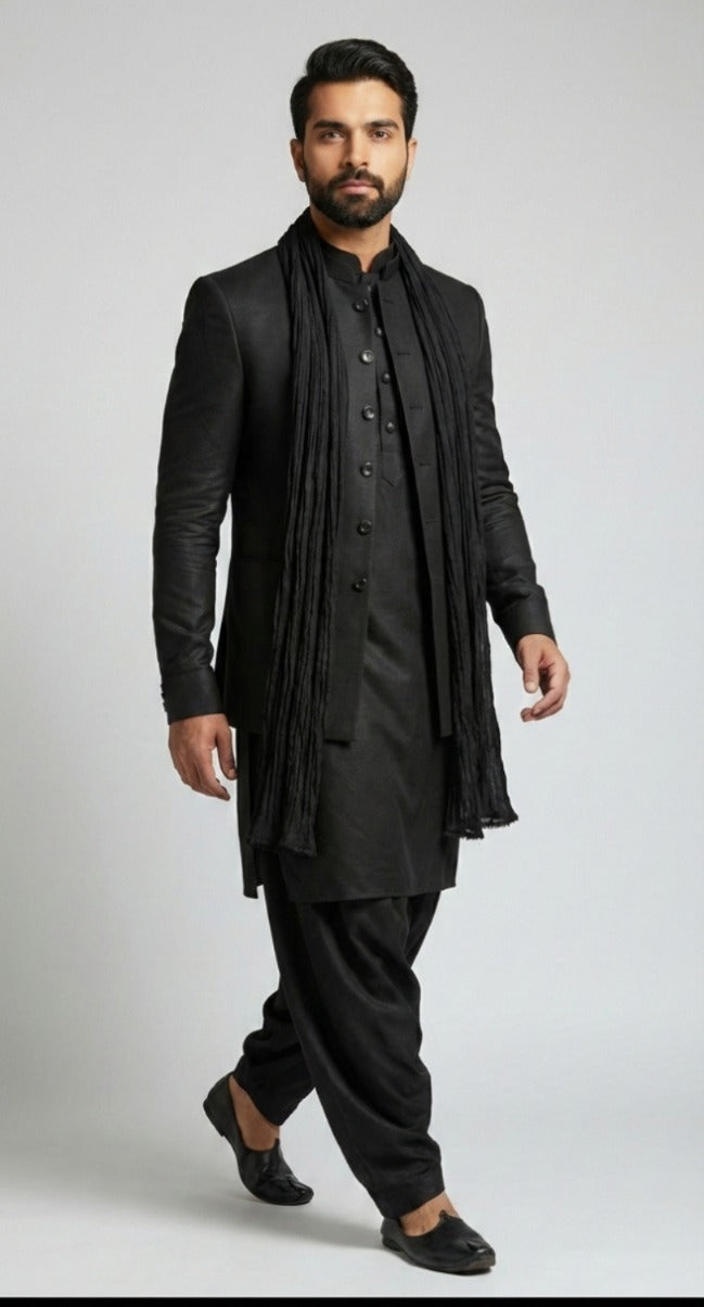 Sultan Fateh-Pathani suit for Men | Premium Eid & Festive Wear